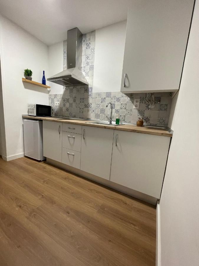 Blanco Y Anil Plaza Apartment Valdepenas Bagian luar foto