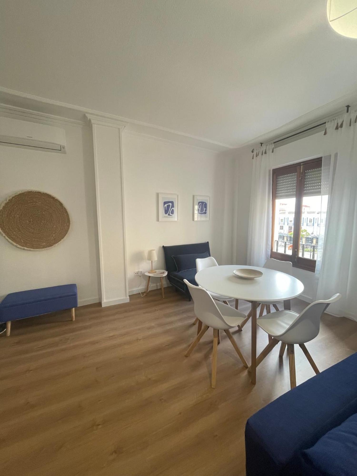 Blanco Y Anil Plaza Apartment Valdepenas Bagian luar foto