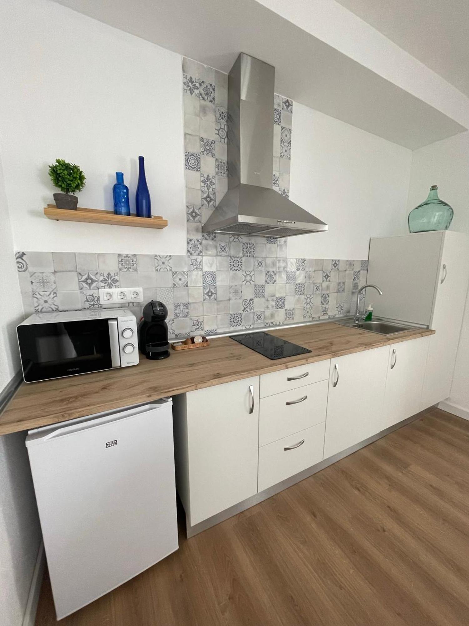 Blanco Y Anil Plaza Apartment Valdepenas Bagian luar foto