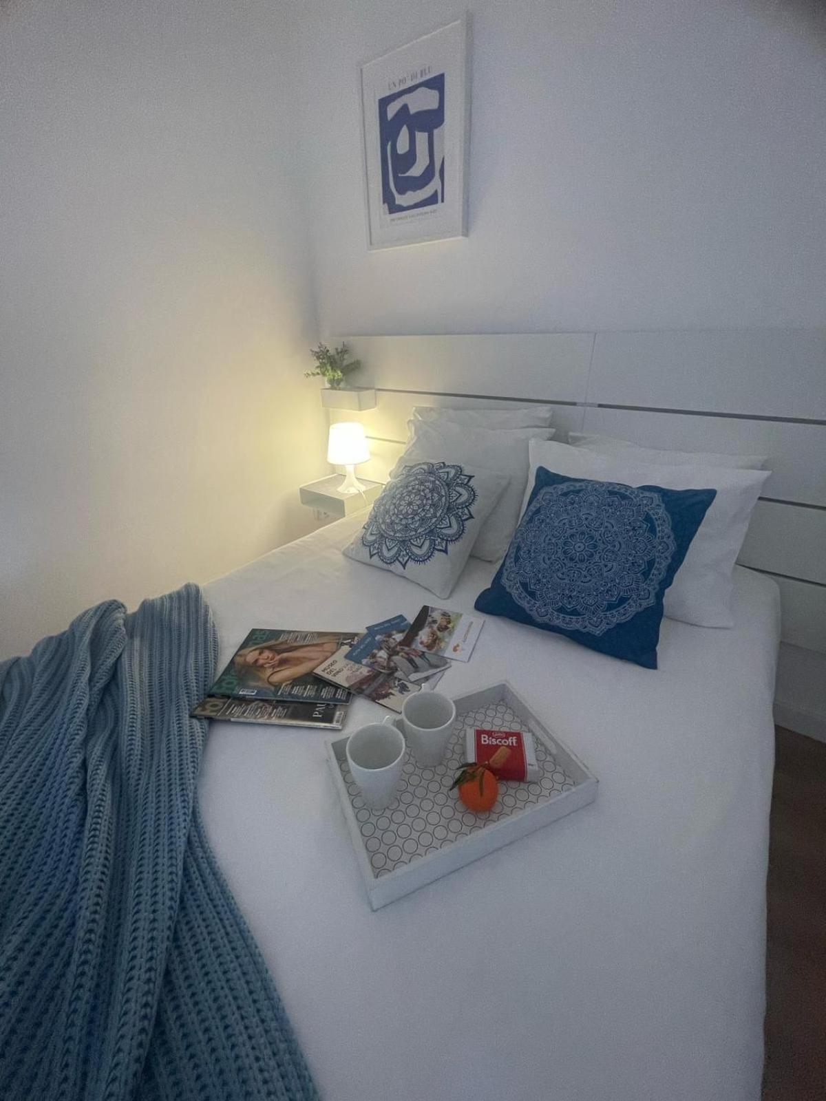Blanco Y Anil Plaza Apartment Valdepenas Bagian luar foto
